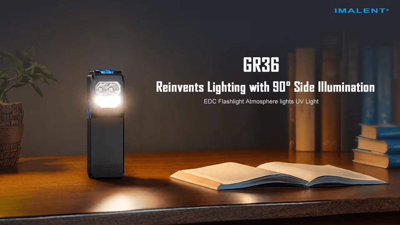 IMALENT GR36 90-Degree Side Light Reinvented Lighting