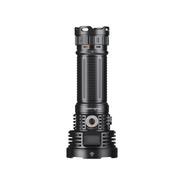04-fenix-lr50r-v2-0-thumb-oled-display FENIX LR50R V2.0 32000mAh Battery OLED Smart Display Flashlight