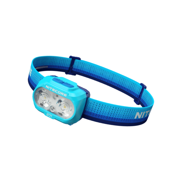 NITECORE UT27 MB Dual Switch Rechargeable Trail Running Headlamp Side View